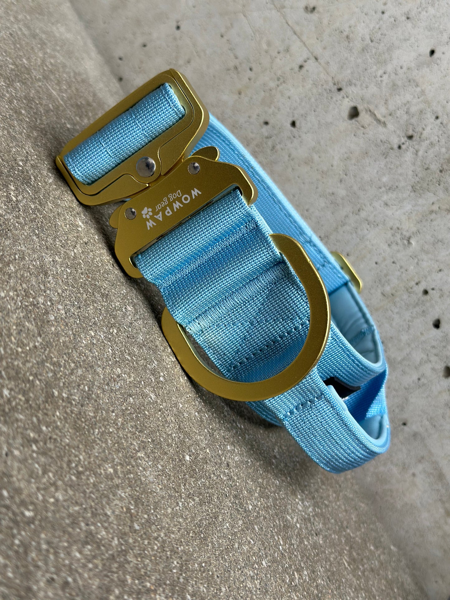 Obroża taktyczna dla psa ULTRA LIGHT Sky Blue Edition S