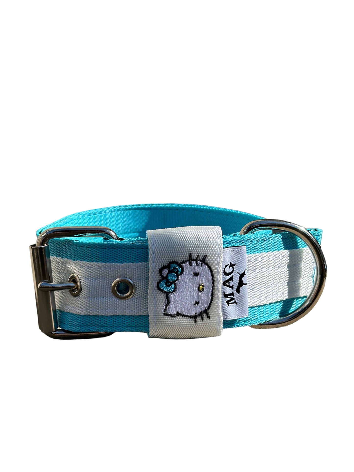 MAG Web Hundehalsband Hello Kitty Blau