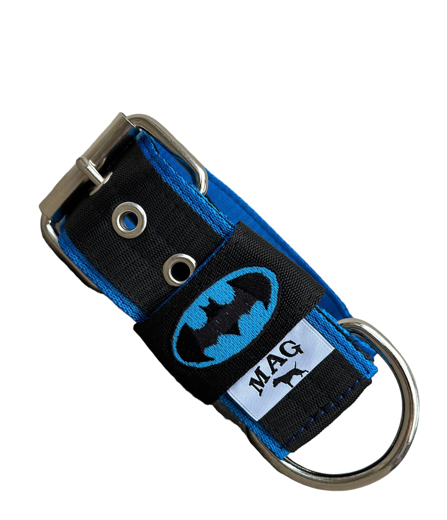 MAG Web Hundehalsband Batman Blau