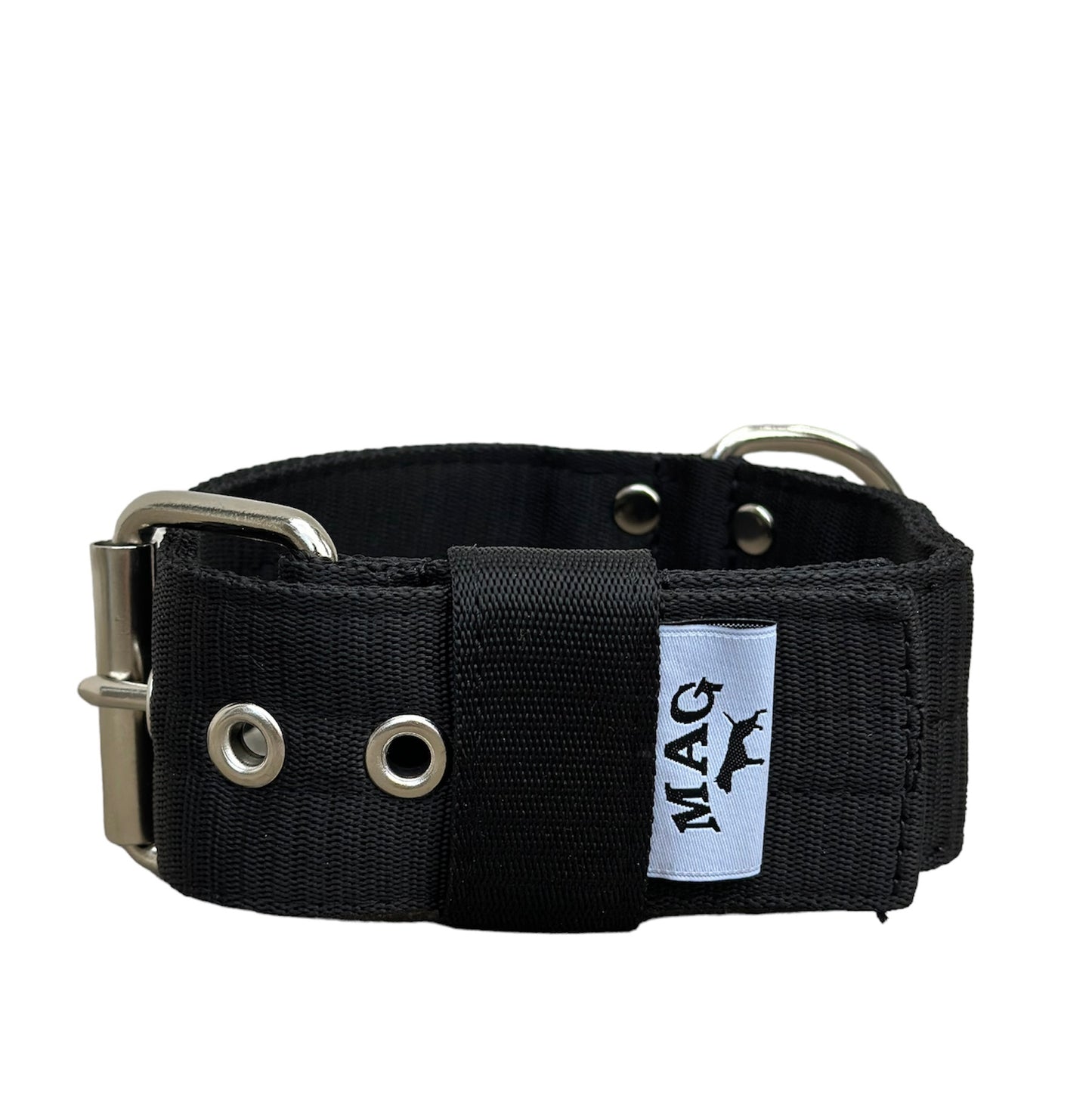 MAG Web Hundehalsband UK Schwarz