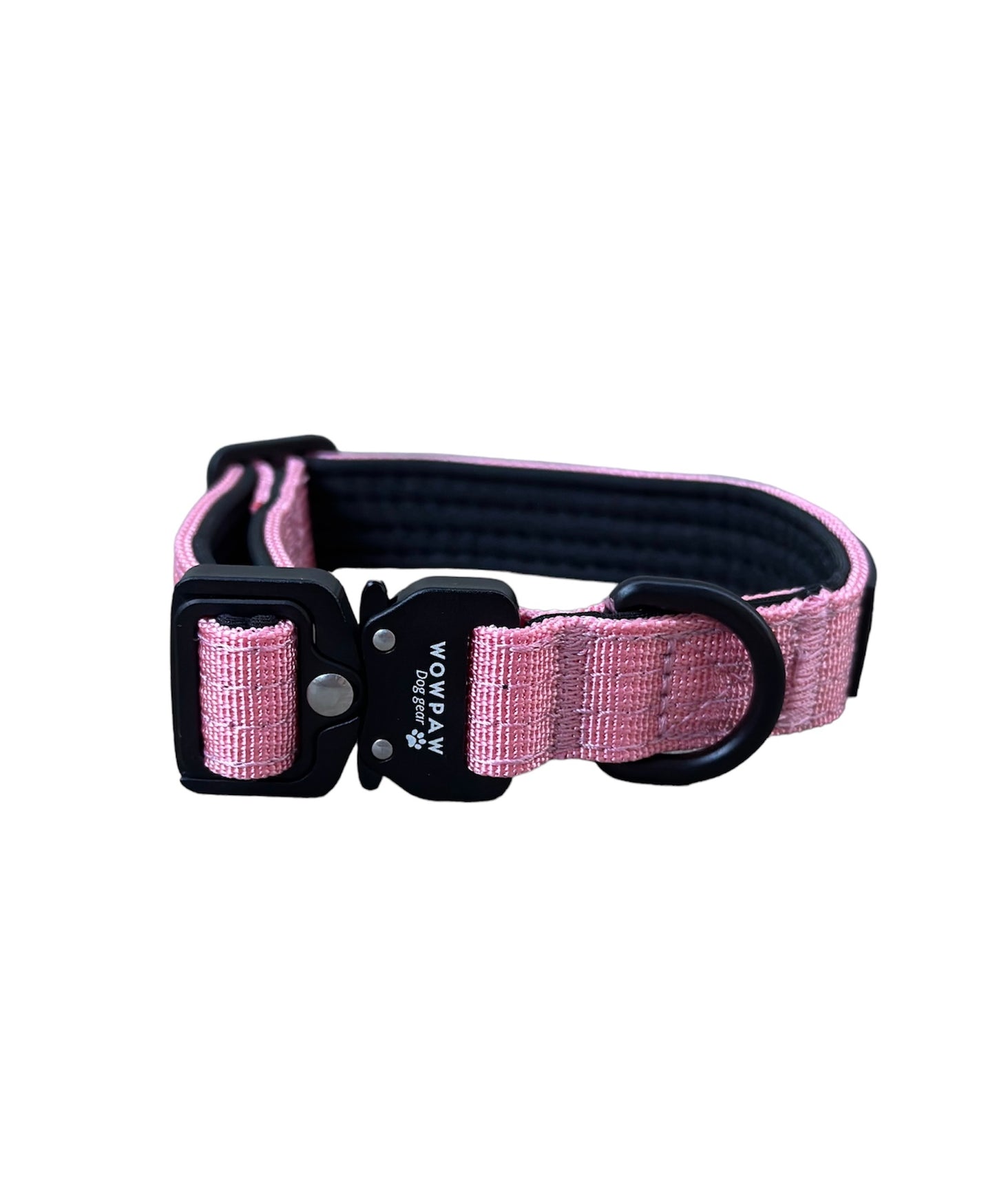 Hochwertiges taktisches Hundehalsband XXS 2cm Rosa