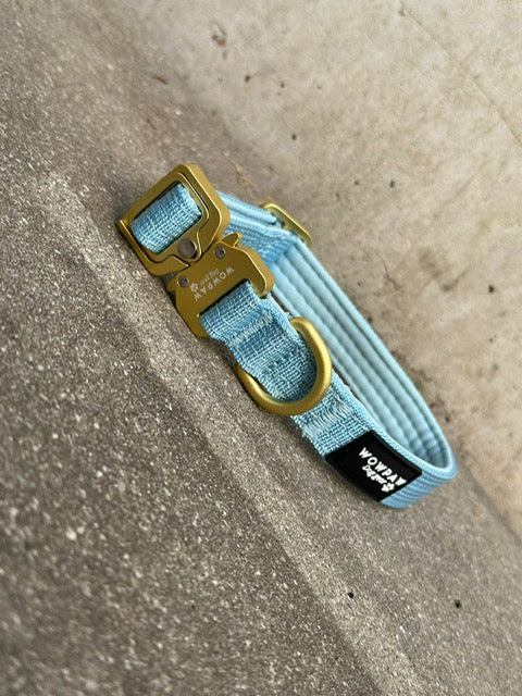 Obroża taktyczna dla psa ULTRA LIGHT Sky Blue Edition XS